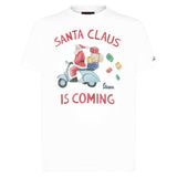 T-shirt da uomo stampa Santa Claus is coming - Vespa Special Edition®