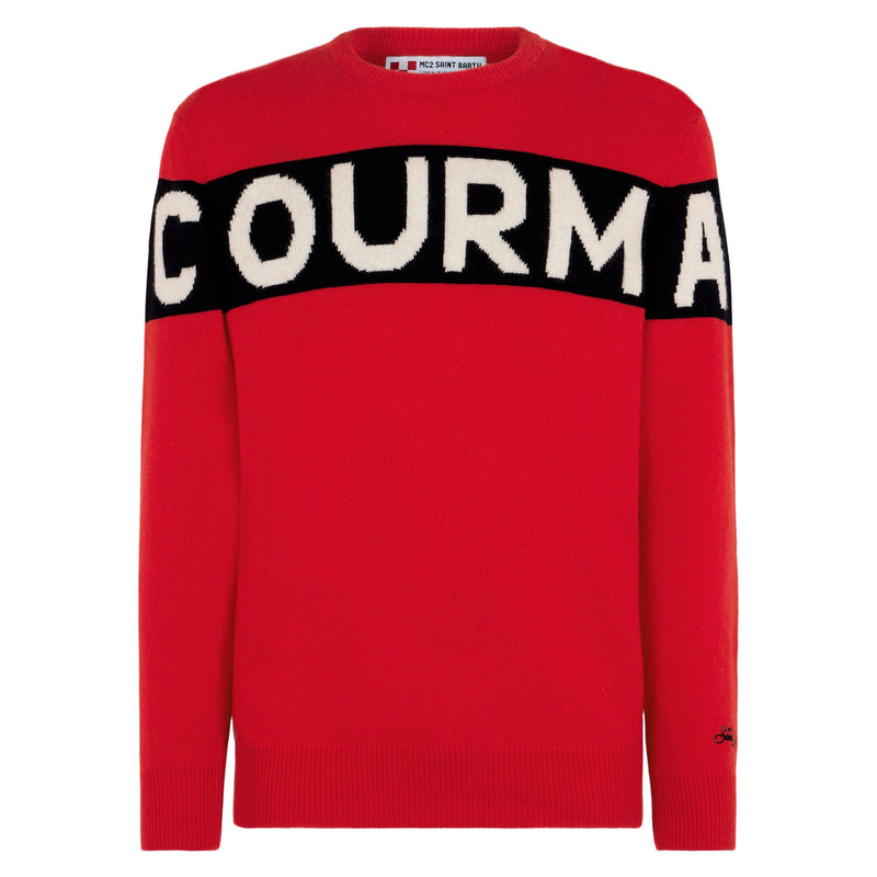 Maglia da uomo con scritta Courma