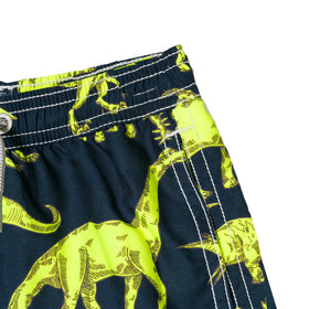 Boy swim shorts with dinosaur print - MC2 Saint Barth