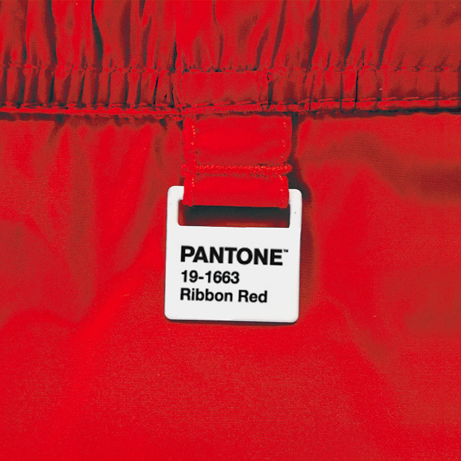 Costume da bagno da bambino rosso | EDIZIONE SPECIALE PANTONE®