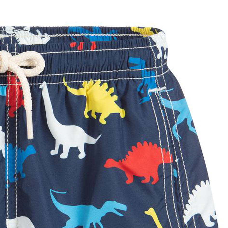 Boy swim shorts with dinosaurs print - MC2 Saint Barth