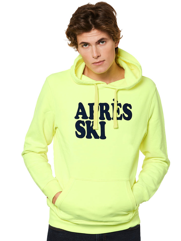 Après Ski fluo yellow hoodie - MC2 Saint Barth