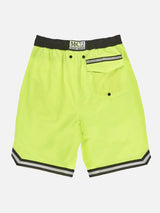 Costume da bagno giallo fluo stile surf