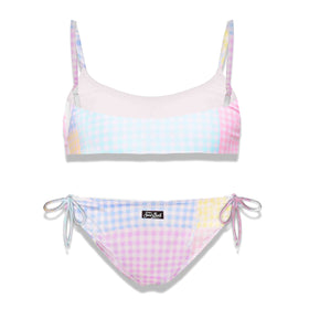 Girl patchwork bikini - MC2 Saint Barth