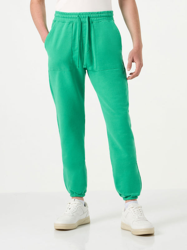 Grass green track pants | Pantone™ Special Edition