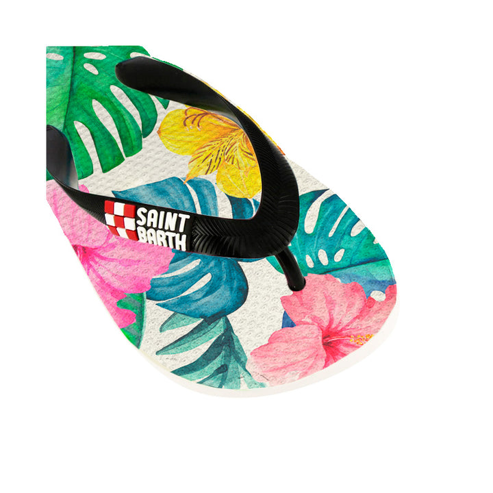 Mädchen-Flip-Flops mit Blumenmuster