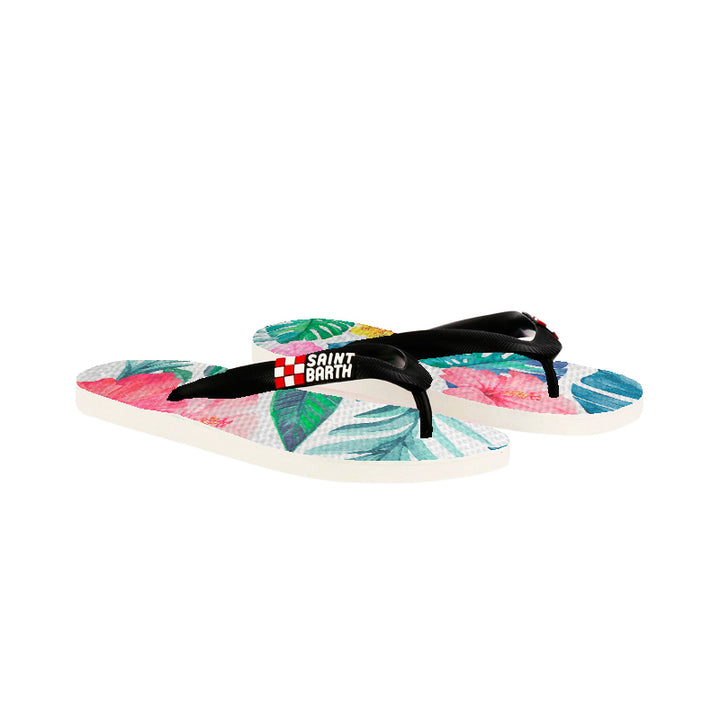 Mädchen-Flip-Flops mit Blumenmuster
