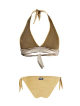 Bikini a bralette oro