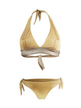 Bikini a bralette oro