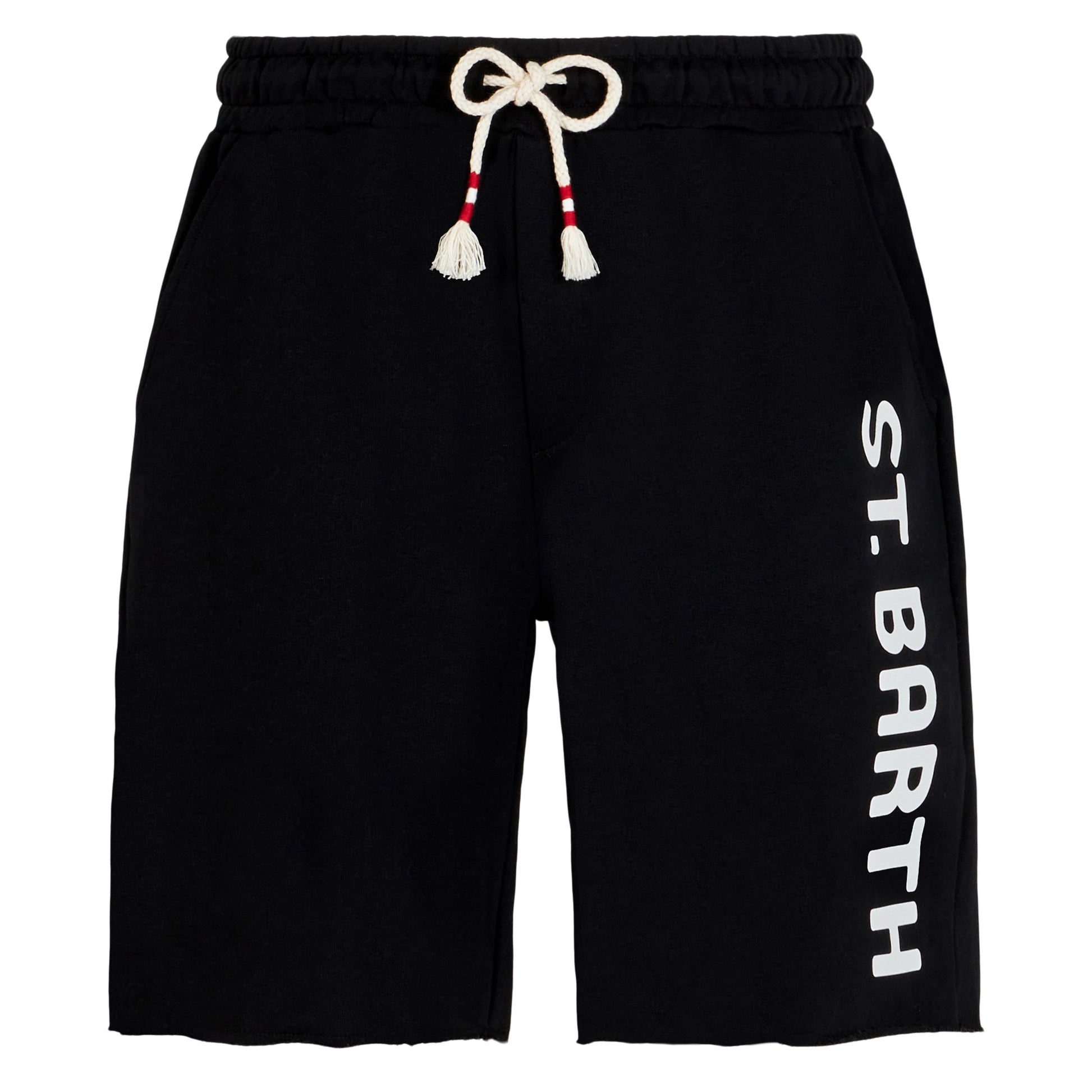Man black cotton bermuda - MC2 Saint Barth