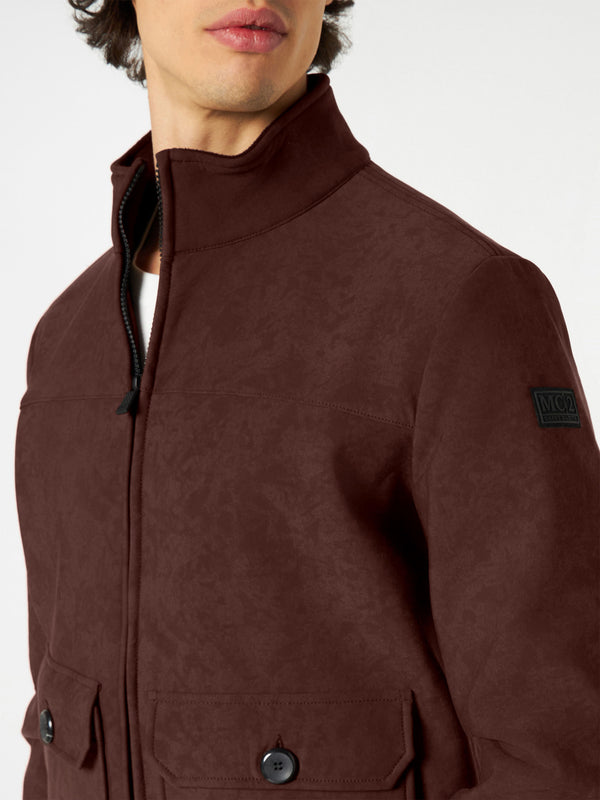 Braune Thermojacke Byron für Herren