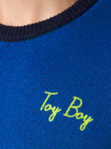 Herrenpullover mit Toy Boy-Stickerei