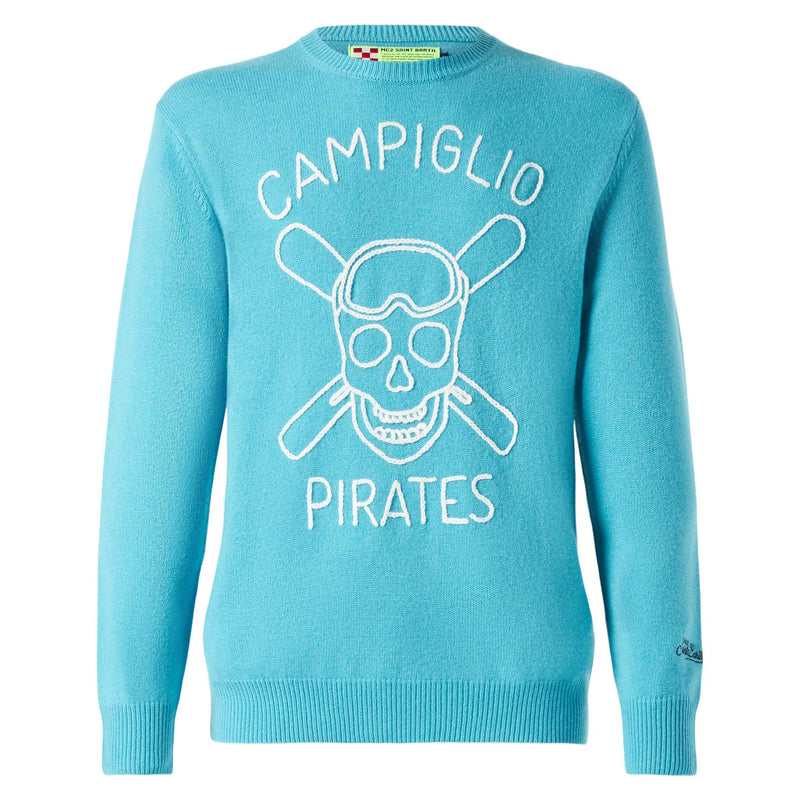 Maglione da uomo con ricamo Campiglio Pirates