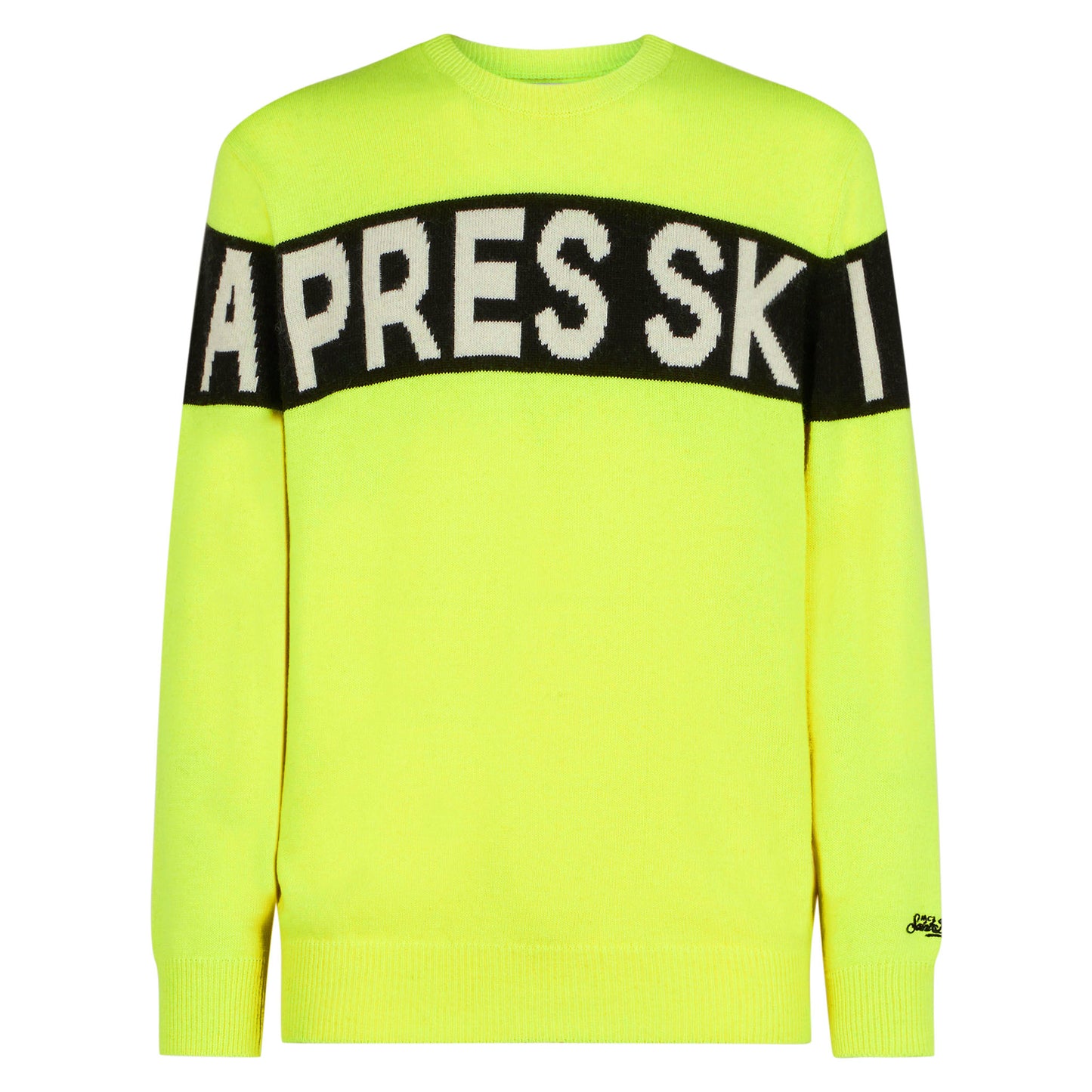 Man sweater with Apres Ski lettering