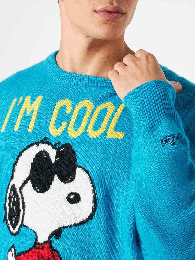 Man sweater with Snoopy I'm Cool print  | SNOOPY - PEANUTS™ SPECIAL EDITION