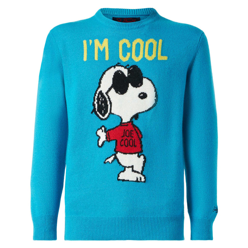 Maglione da uomo con jacquard Snoopy I'm Cool | SNOOPY - EDIZIONE SPECIALE PEANUTS™