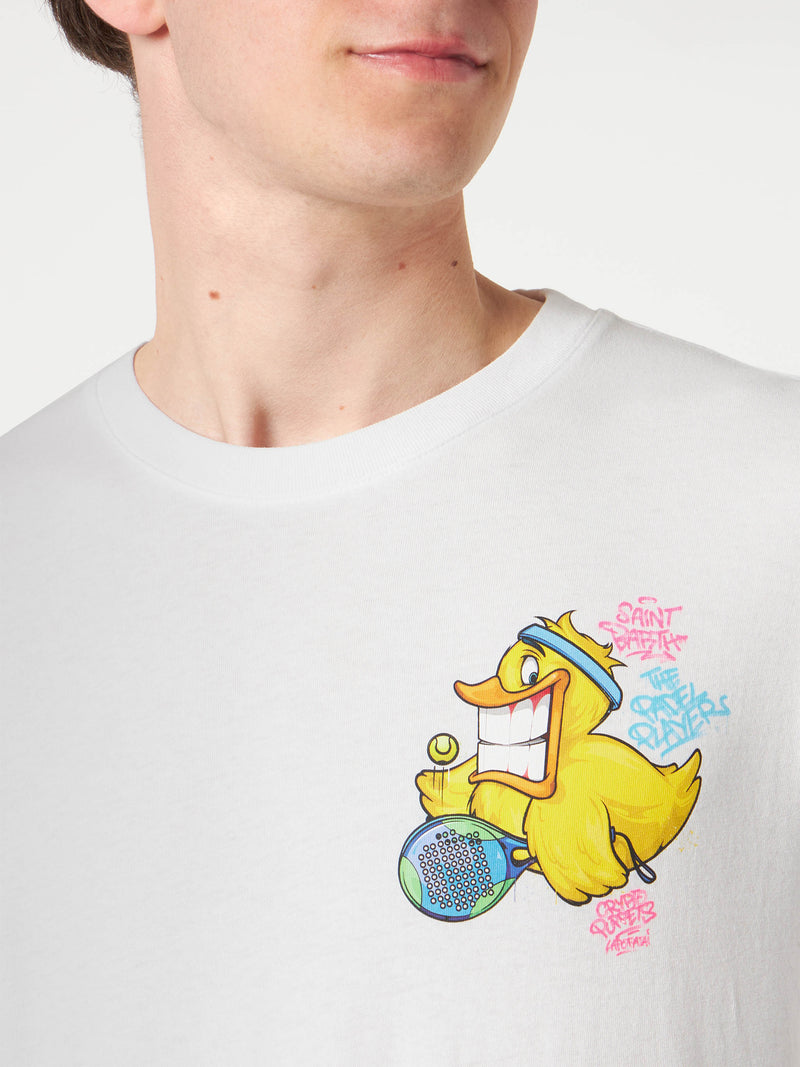 Herren-T-Shirt mit Krypto-Enten-Aufdruck | CRYPTO PUPPETS® SONDERAUSGABE