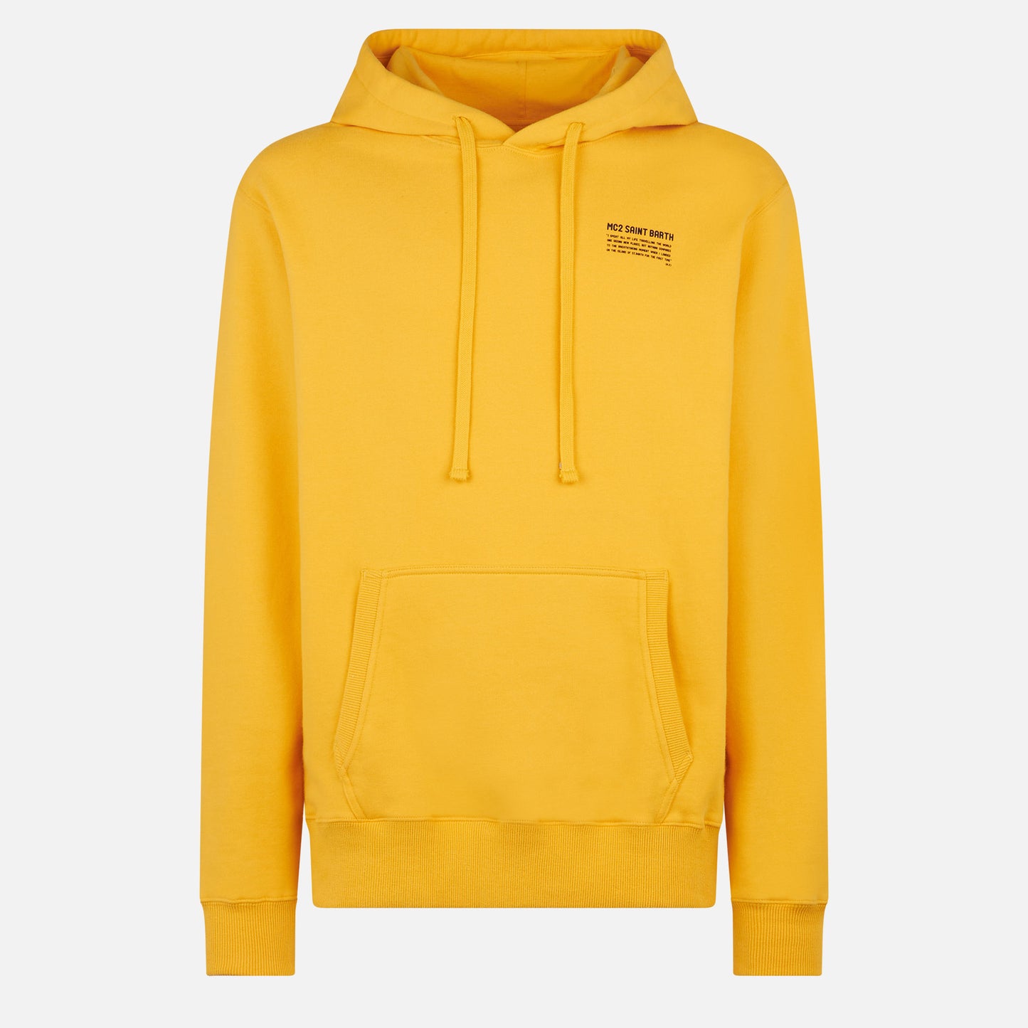 Gelber ockerfarbener Kapuzenpullover | Pantone® Sonderausgabe