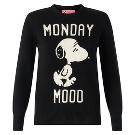 Maglione da donna con stampa Monday Mood Snoopy | SNOOPY - EDIZIONE SPECIALE PEANUTS™