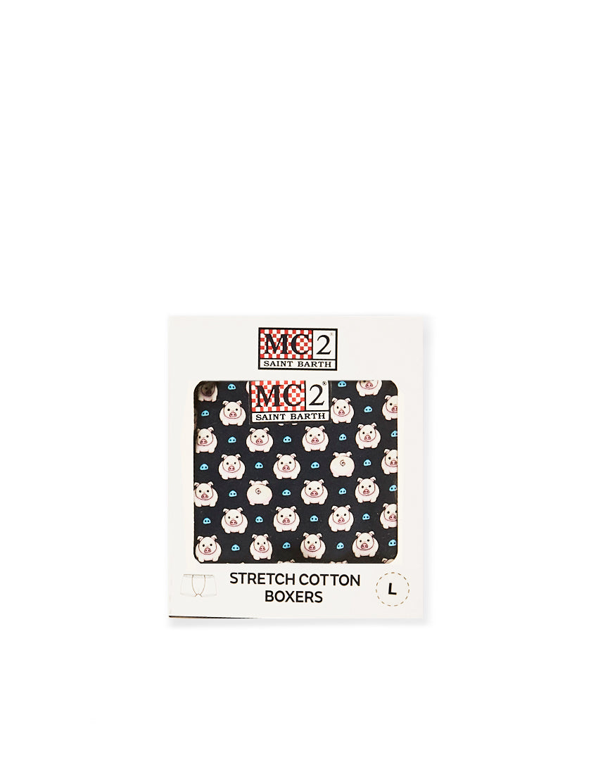 Piggy man's underwear boxer - MC2 Saint Barth