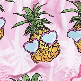 Girl bandeau bikini with pineapple print - MC2 Saint Barth
