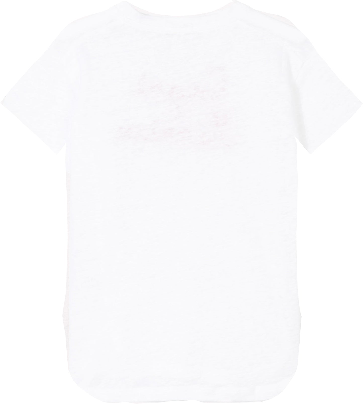 Linen t-shirt with Love St. Barth embroidery