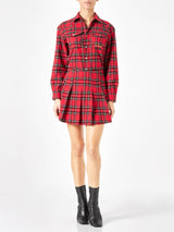 Woman flannel skirt