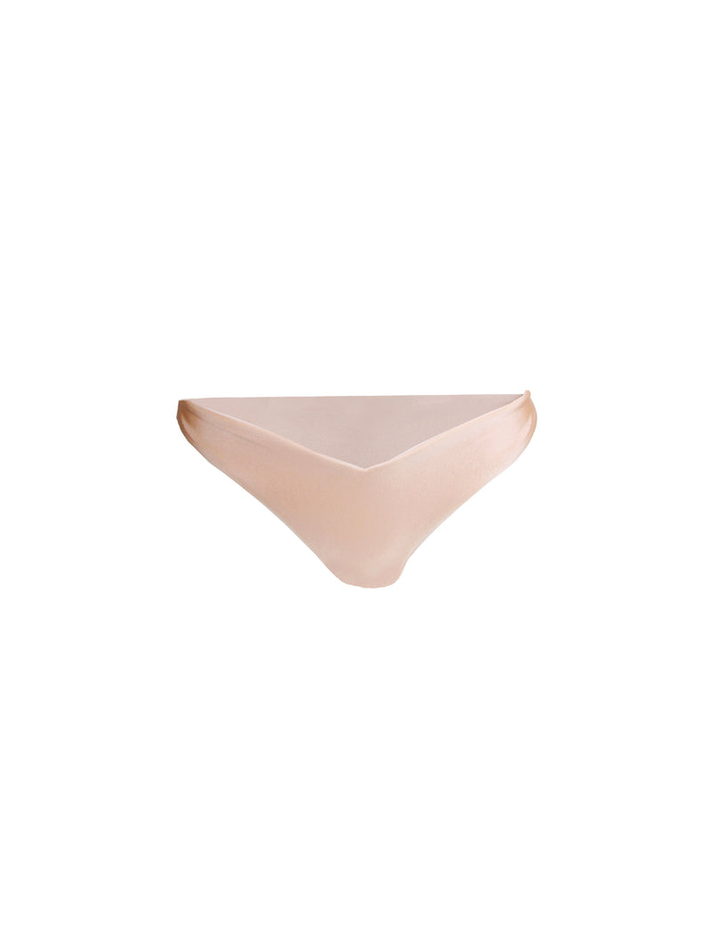 Slip da bagno sgambato rosa lucido