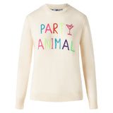 Woman sweater with Party Animal embroidery | NIKI DJ SPECIAL EDITION