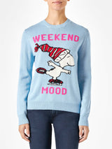 Woman sweater with Snoopy print | PEANUTS™ SPECIAL EDITION