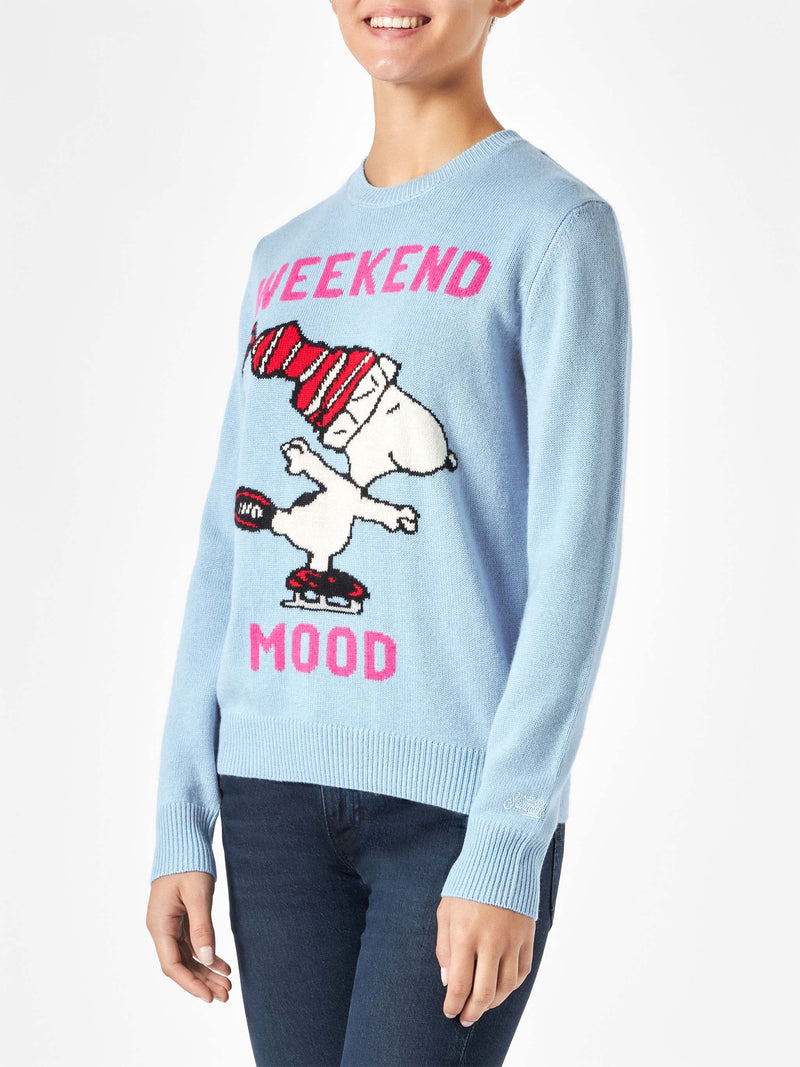 Woman sweater with Snoopy print | PEANUTS™ SPECIAL EDITION