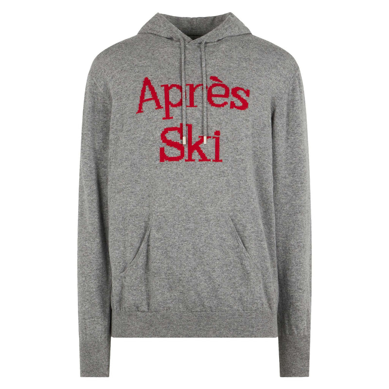 Maglia Après Ski in Misto Cashmere con cappuccio