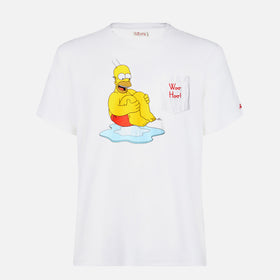 Man cotton t-shirt with Homer print | THE SIMPSONS SPECIAL EDITION