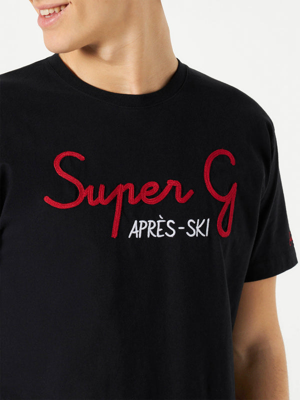 Man t-shirt with Super G embroidery | SUPER G SPECIAL EDITION