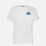 T-shirt da uomo in cotone con stampa St. Barth Happy Days