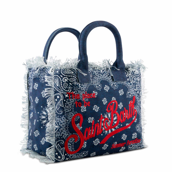 Borsa a spalla Vanity con ricamo