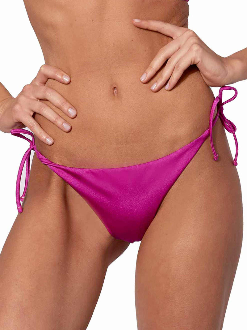 Woman violet swim briefs