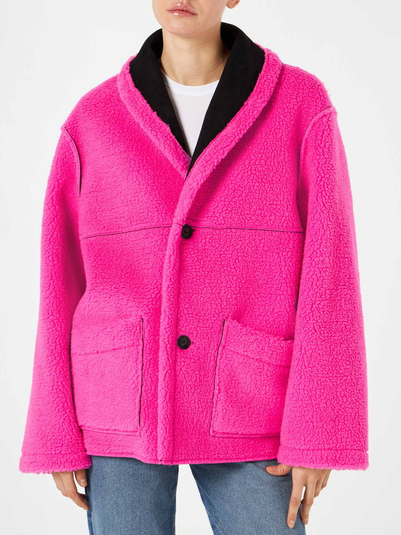 Giacca da donna in shearling reversibile