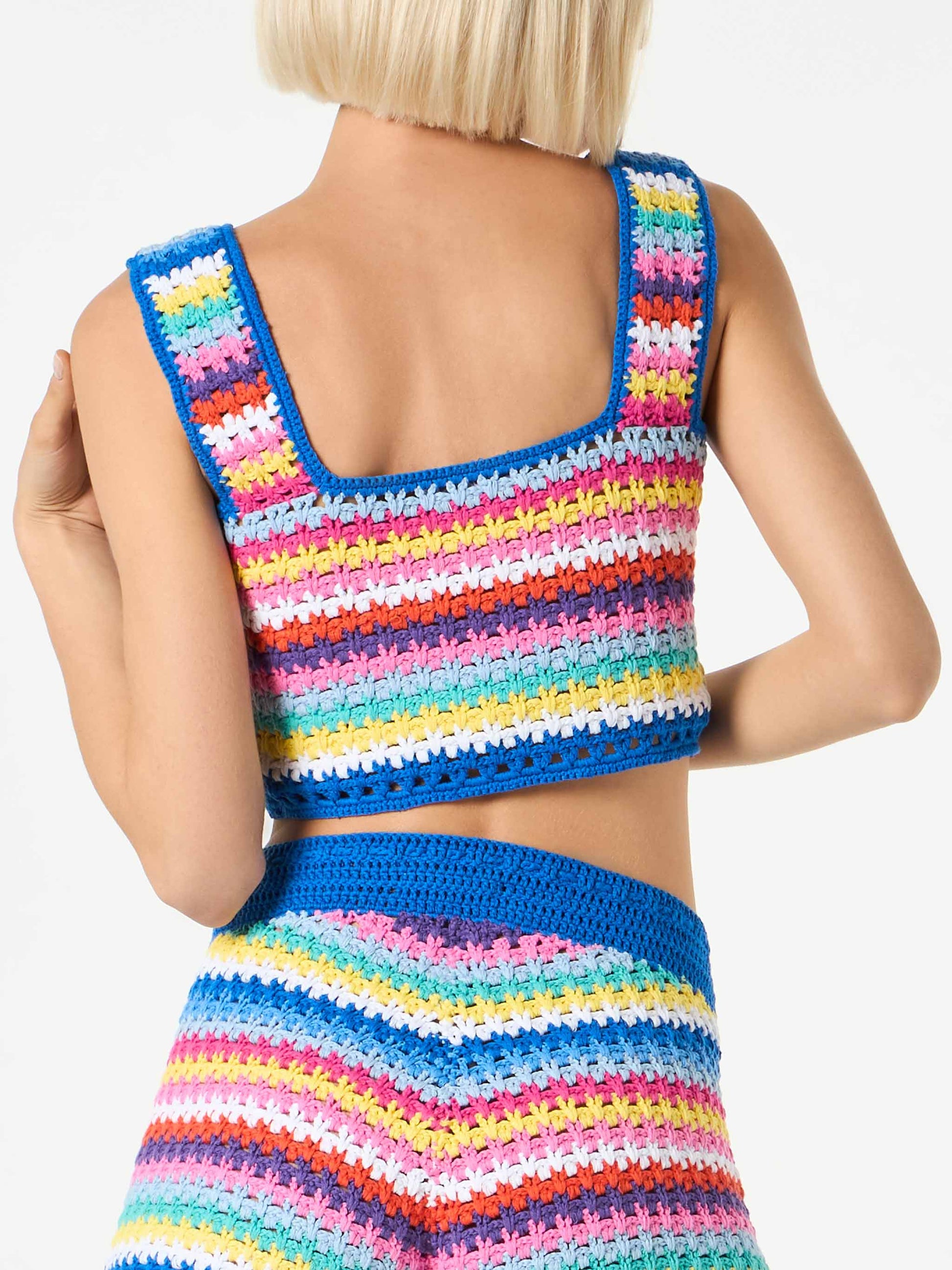 Woman handmade crochet top - MC2 Saint Barth