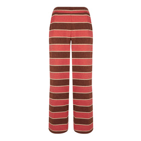 Mehrfarbig gestrickte Palazzo-Hose