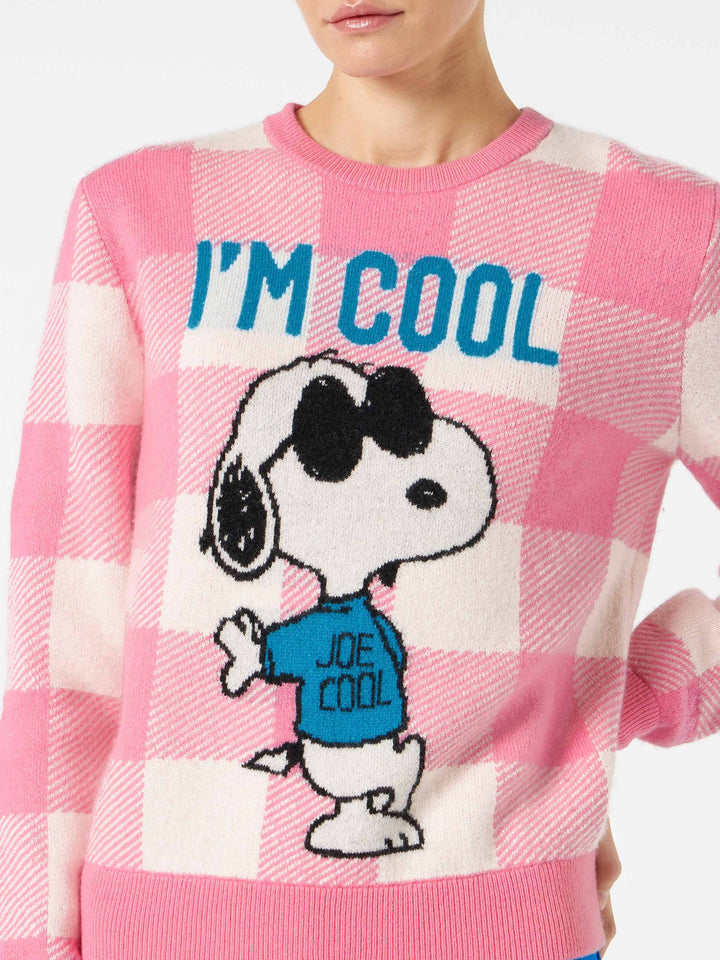Maglione da donna con jacquard Snoopy I'm Cool | SNOOPY - EDIZIONE SPECIALE PEANUTS™
