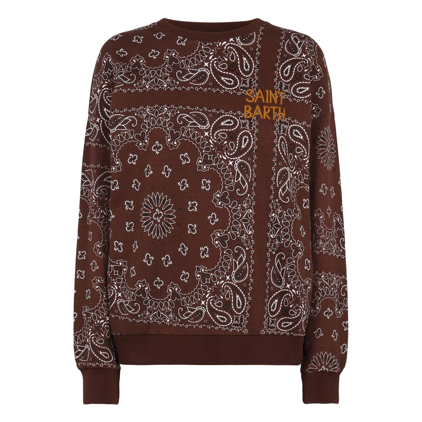 Damen Sweatshirt Stardust mit Bandanna-Print