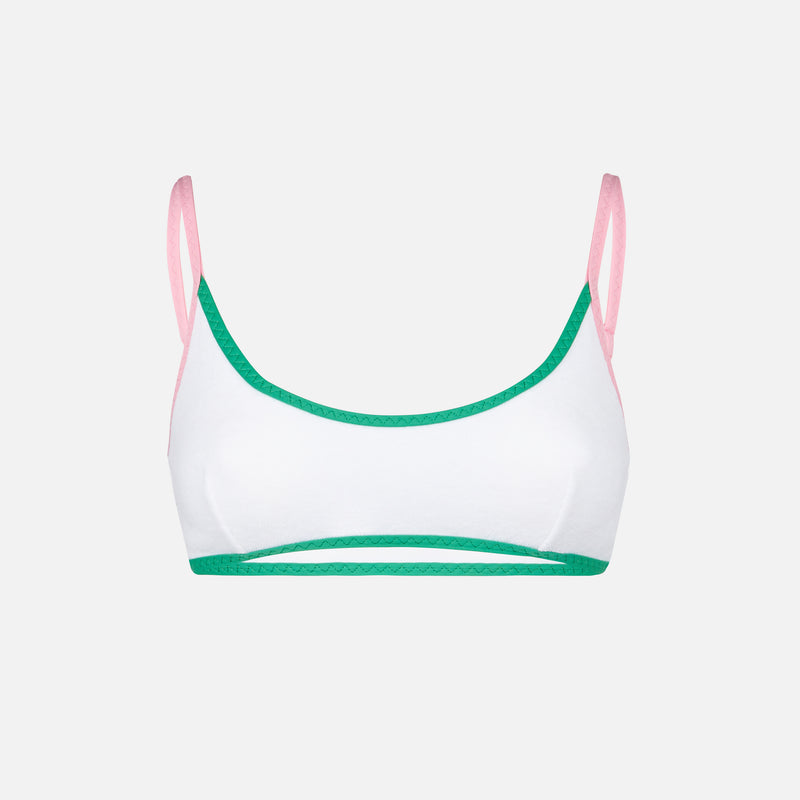 Costume da bagno da donna a bralette in spugna