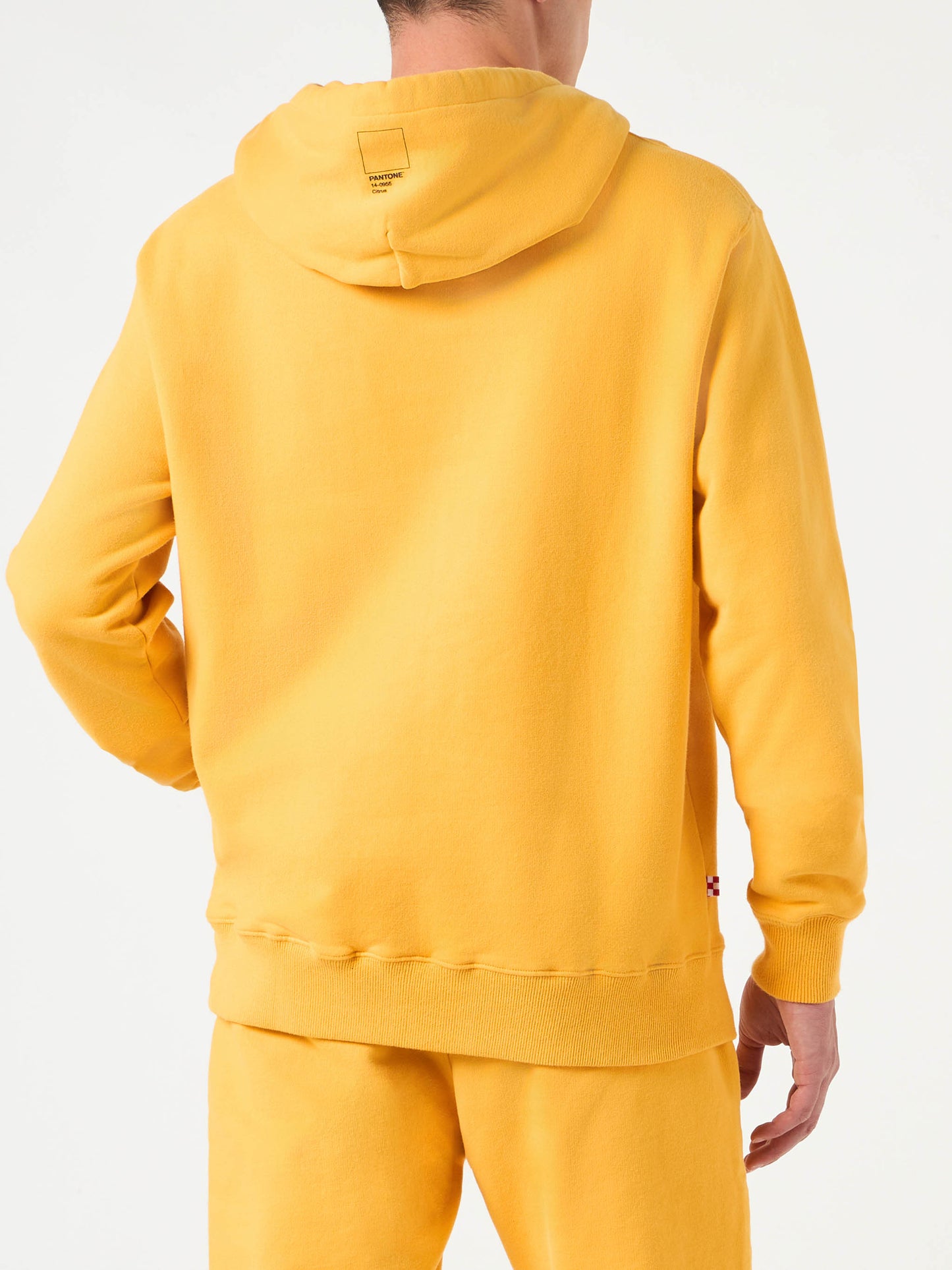 Gelber ockerfarbener Kapuzenpullover | Pantone® Sonderausgabe