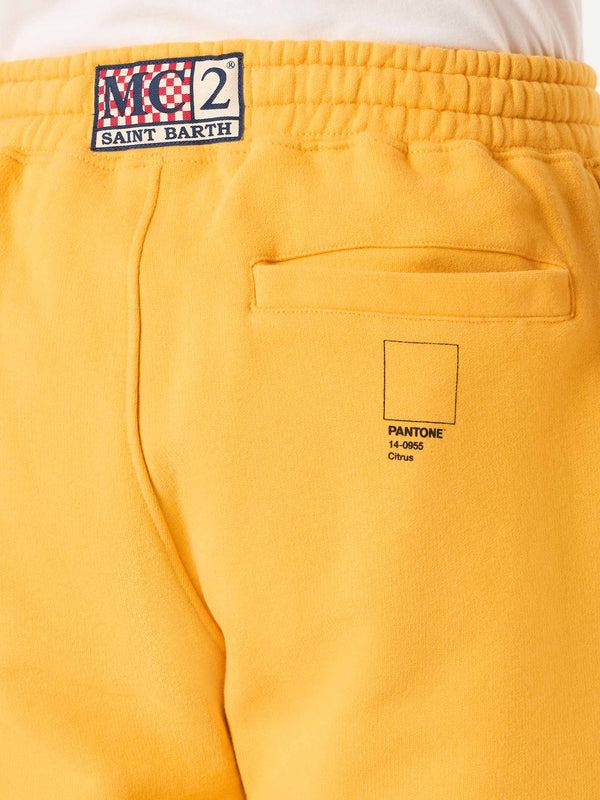 Pantaloni della tuta giallo-ocra | Edizione speciale Pantone™