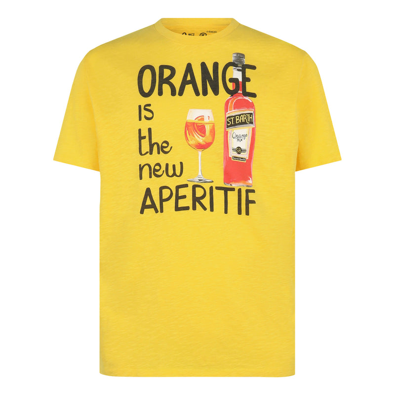 Herren-T-Shirt mit Aperitif-Print