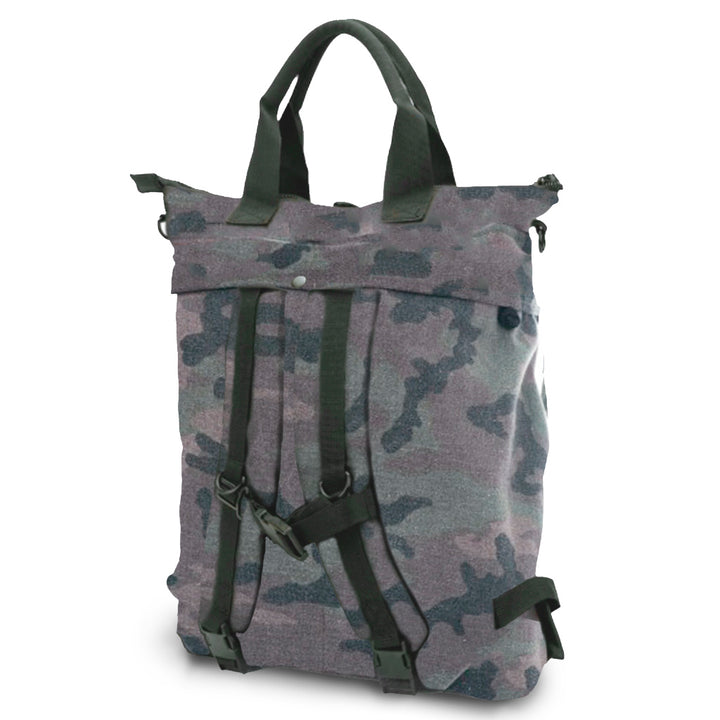 Canvas-Camouflage-Rucksack